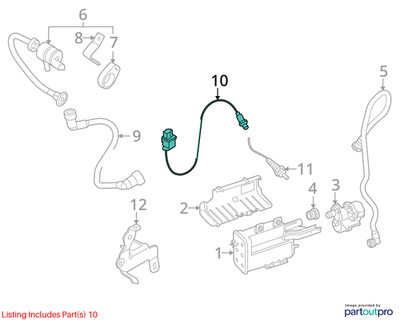 2012 Mini Cooper Oxygen Sensor (Upstream) Used OEM 11787595353