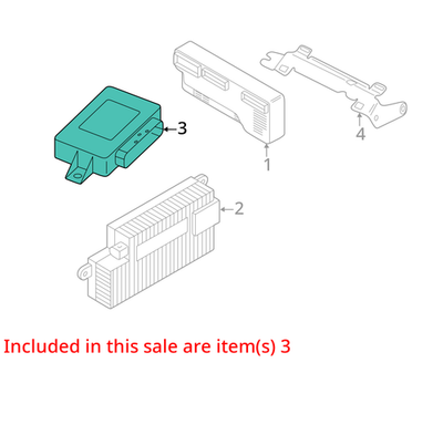 2009-2016 Audi S8 Battery Low Voltage Indicator 8K0959663A