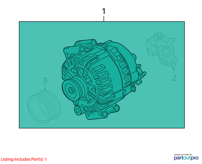 BMW 2006-2010 BMW X5 Alternator 12317560986