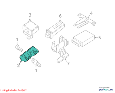 BMW 2005-2012 BMW 120i Tpms Sensor 36236798726