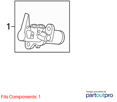 Audi 2009-2017 Q5 Brake Master Cylinder 8K0611021A