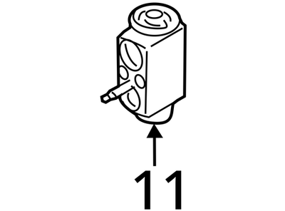1999-2010 MINI Countryman AC Expansion Valve 64503452759