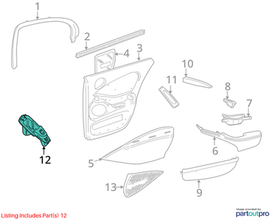 Jaguar 1999-2008 Jaguar S-Type Switch Assembly XR82107