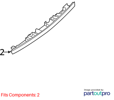 Mercedes-Benz Handle Strip 2047402193