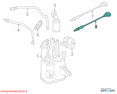 Volkswagen 2012-2019 Volkswagen Beetle Oxygen Sensor 06K906262CE