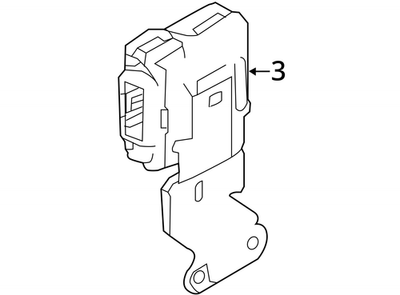 2016-2018 Infiniti Q50 Controller Assembly-IDM 476A04HL0D