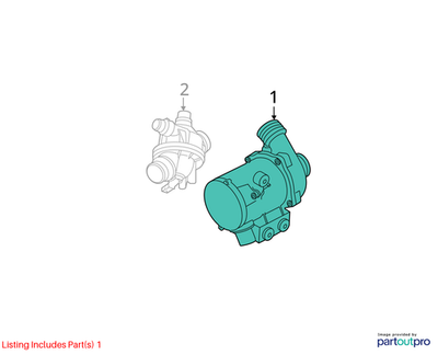 BMW 2006-2011 BMW 325i Electric Water Pump 11517586925