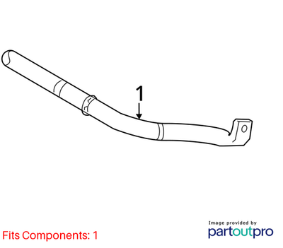 Volkswagen 2017 Volkswagen Touareg Suspension Stabilizer Bar 7L0411025E
