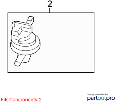 Volkswagen 09-17 CC EVAP Emissions Leak Detection Pump 3C0906201A