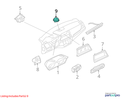 BMW 2020 X5 xDrive48i Rain Light Solar Sensor V8 61359214977