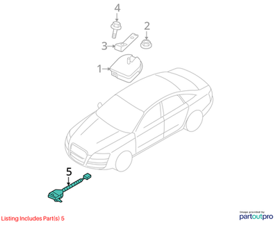 2010–2012 AUDI A4 MICRO SWITCH USED OEM 8T0953236B