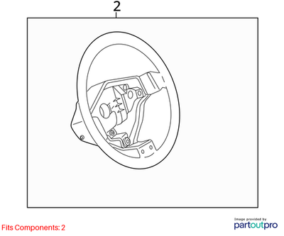 Audi 2009-2012 Audi S4 Steering Wheel 8K0419091BFWJL