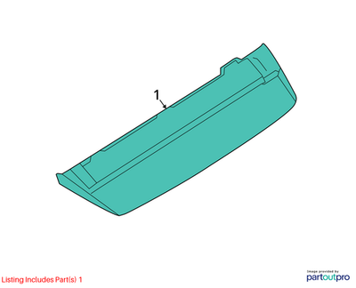 Audi 2015-2020 A3 Center High Mount Stop Light 4G5945097