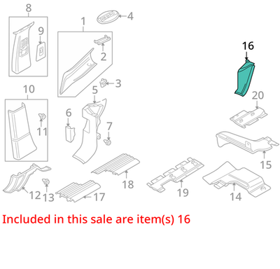 2002-2009 Land Rover Range Rover COVER EMN500030PVA