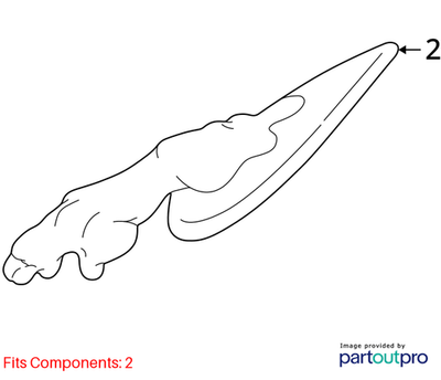 Jaguar 2000-2008 Jaguar S-Type Hood Ornament XR857738