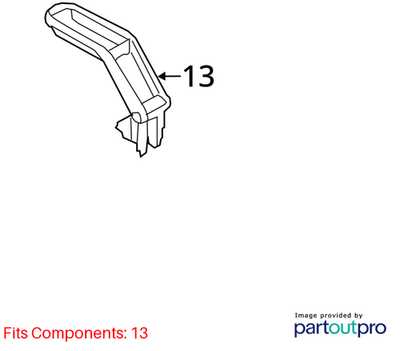 2010-2012 Mini Cooper R56 Centre Armrest Used OEM 51169241205