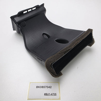 2008-2017 Audi A5 Rear Center Air Vent Duct Outlet Channel 8K0857042