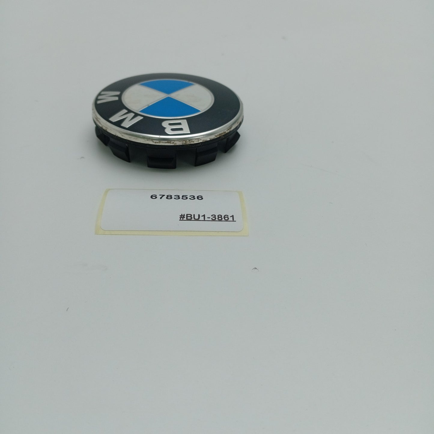 1992-2024 BMW X3 Wheel Center Cap with BMW Roundel Emblem & Chrome Ring 6783536