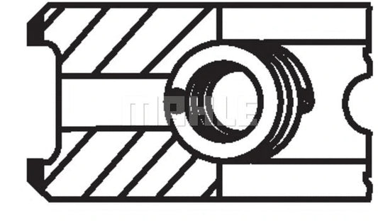 MAHLE Mercedes-Benz Piston Ring Set 00366V0
