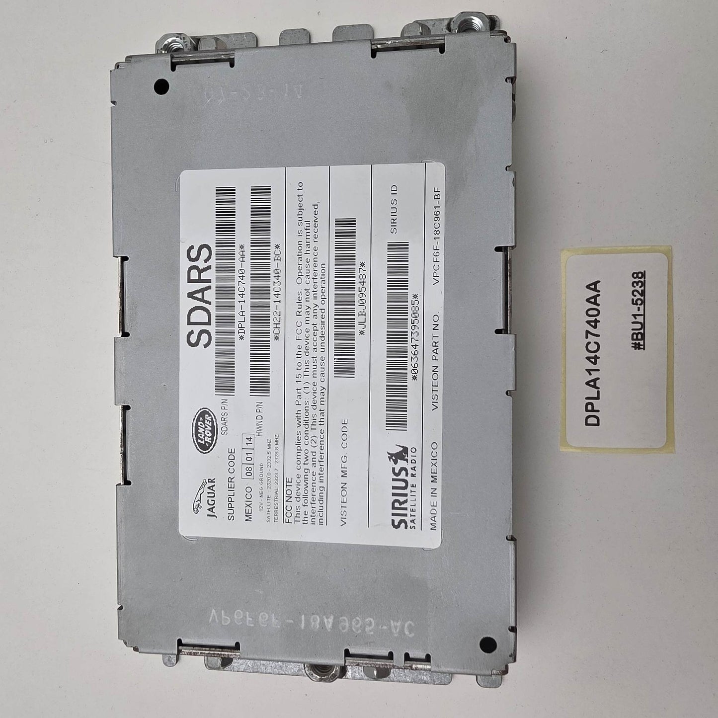 2013-2017 Land Rover Range Rover Sirius Satellite Radio Receiver DPLA14C740AA