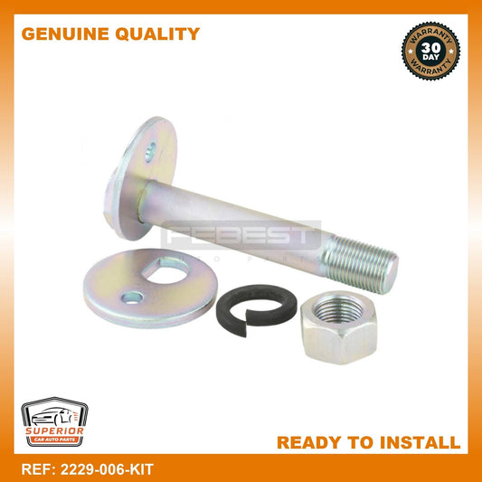 Febest 03-06 Kia Sorento Repair Kit Camber Adjusting Eccentric 2229-006-KIT