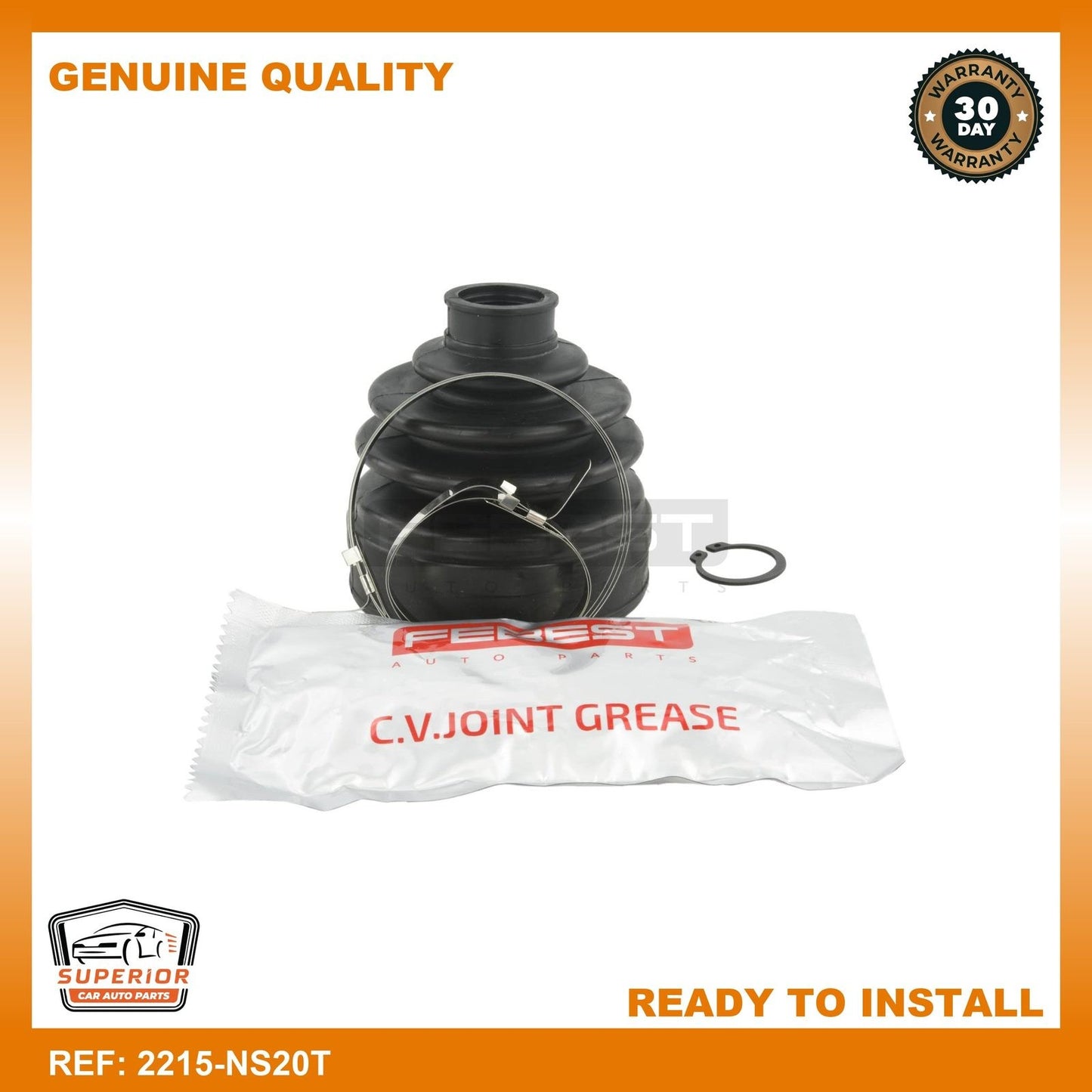 Febest Boot Inner Cv Joint Kit 2215-NS20T
