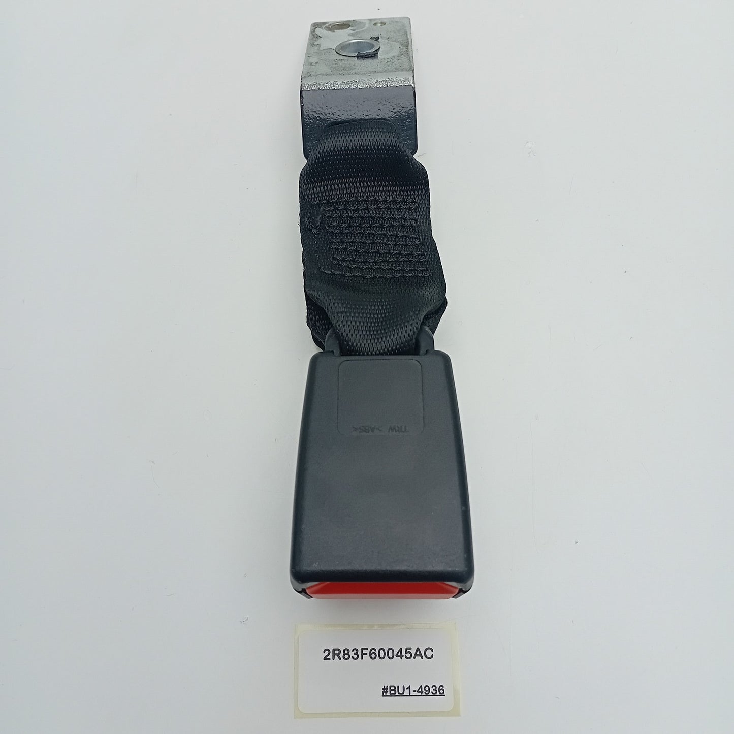 2009-2012 Jaguar XF Rear Left Side & Center Seat Belt Buckle Set 2R83F60045AC