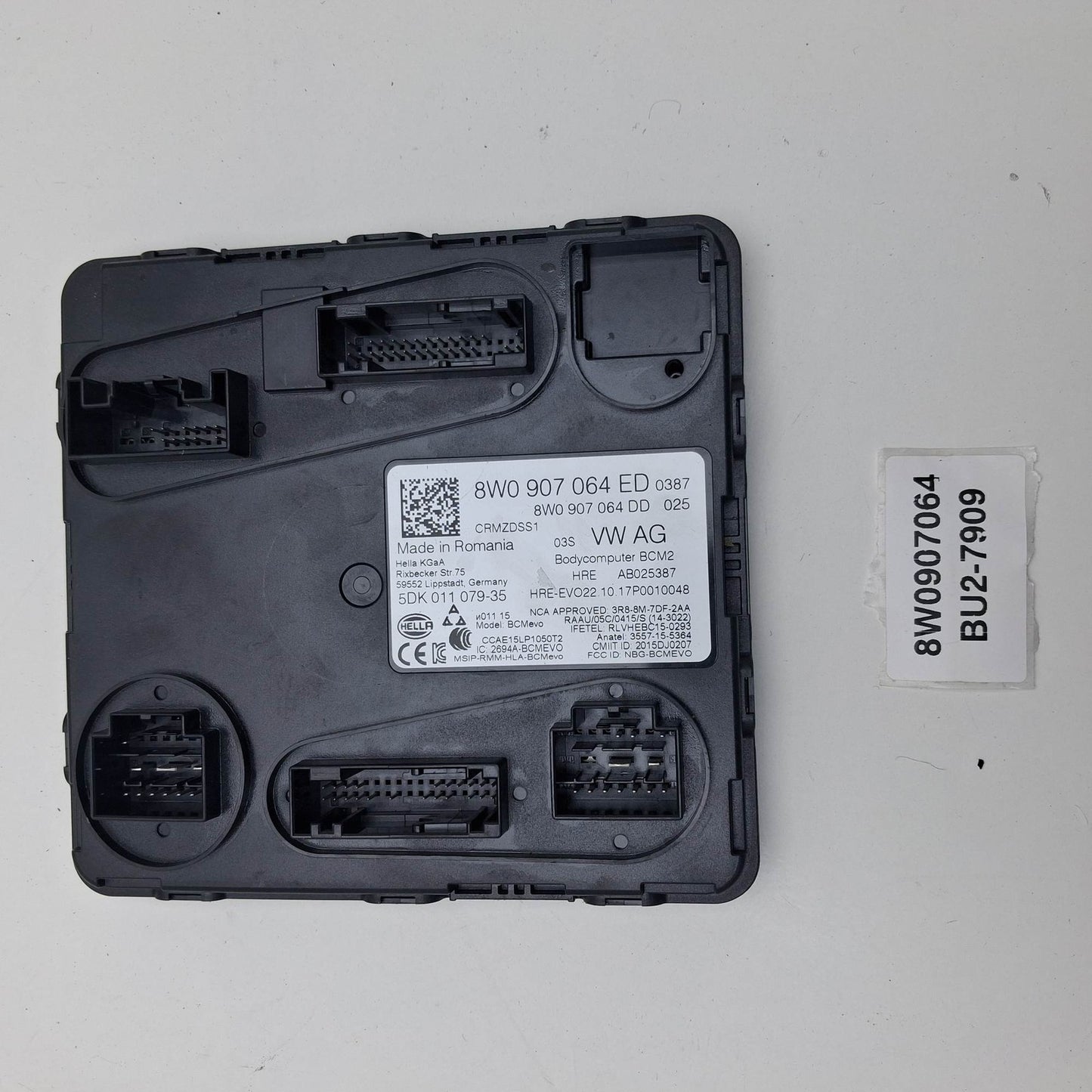 2016-2025 Audi A4 Body Control Module 8W0907064