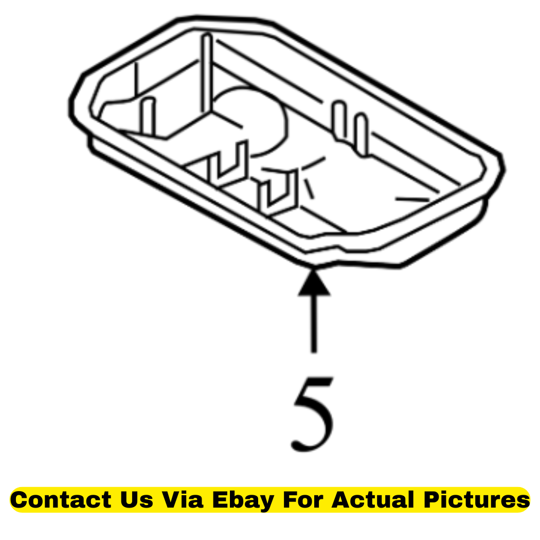 2016 Audi A6 Quattro Engine Oil Pan Lower Used OEM 06E103600H