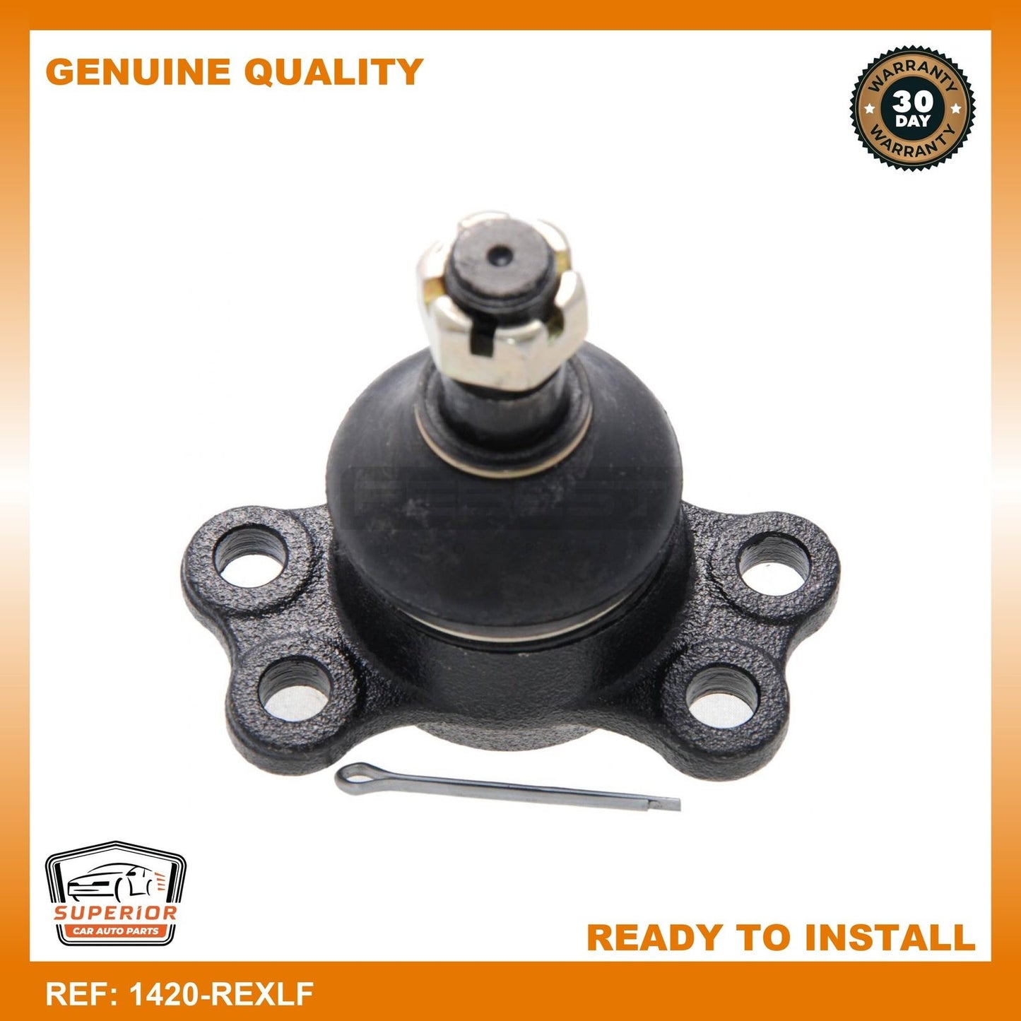 Febest 2005 SsangYong Rexton Ball Joint Front Steering Knuckle 1420-REXLF