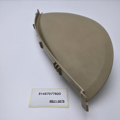 2007-2010 BMW M3 Dash End Cap Cover, Right 51457077820