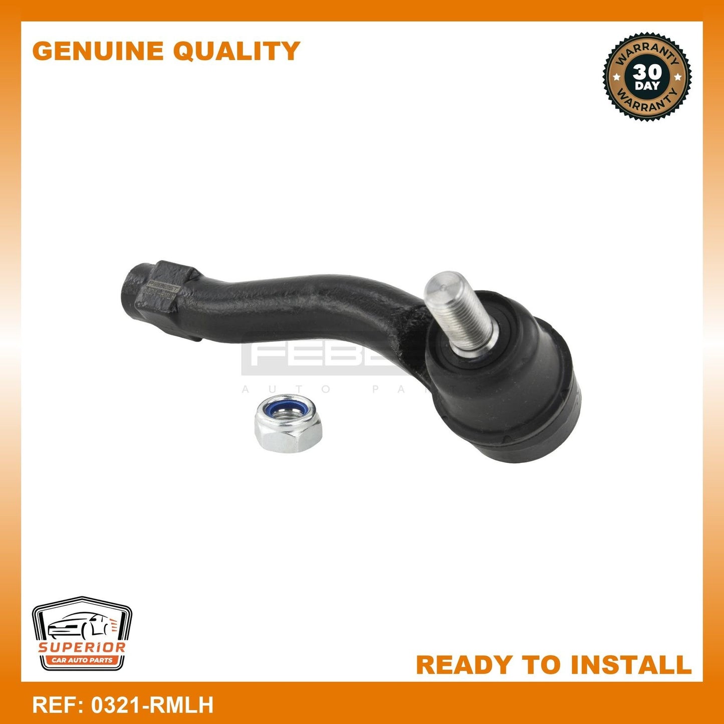 FEBEST 2012-2017 Honda CR-V Steering Tie Rod End Left 0321-RMLH