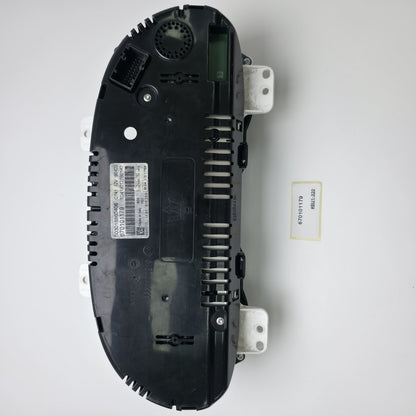 2016-2017 Maserati Levante Combination Instrument Cluster 670101179