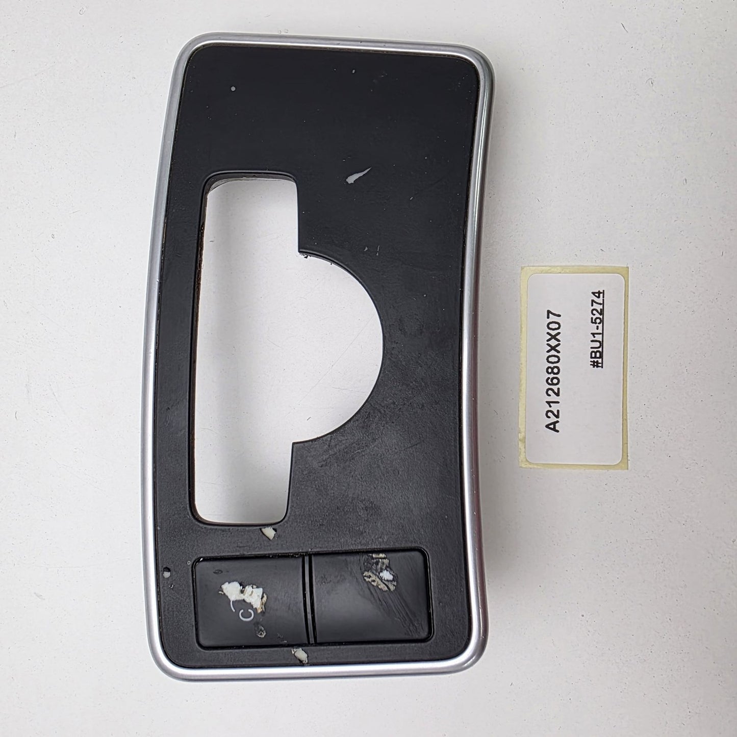 2010-2013 Mercedes-Benz W212 Center Console Switch Trim A212680XX07