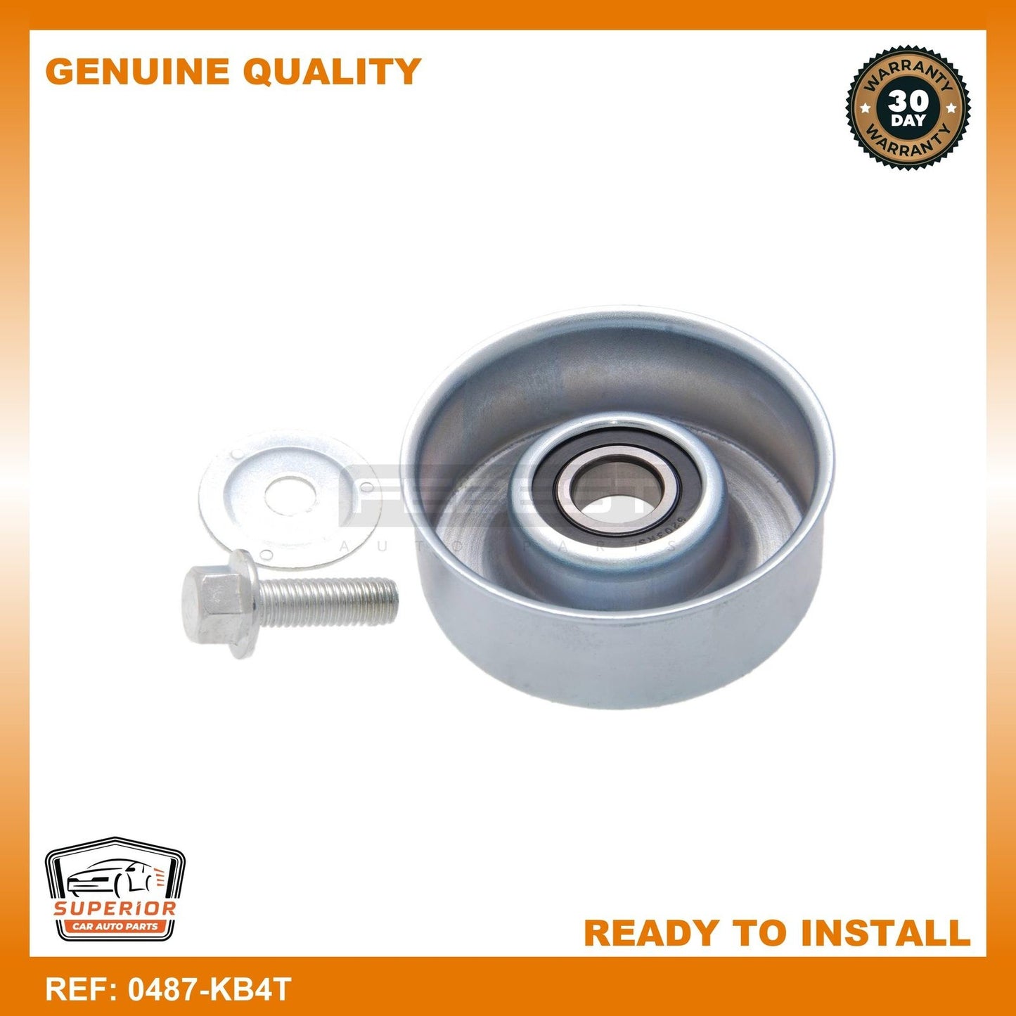 Febest 2008-2015 Mitsubishi L200 Pulley Tensioner Kit 0487-KB4T