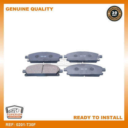 FEBEST 2001-2006 Acura MDX Pad Kit Disc Brake Front 0201-T30F