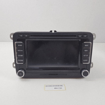 2010-2016 Volkswagen CC RNS510 GPS Navigation Radio 3C8035684E