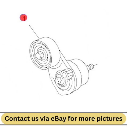 2010 Chevrolet Cruze Drive Belt Tensioner Used OEM 25191534