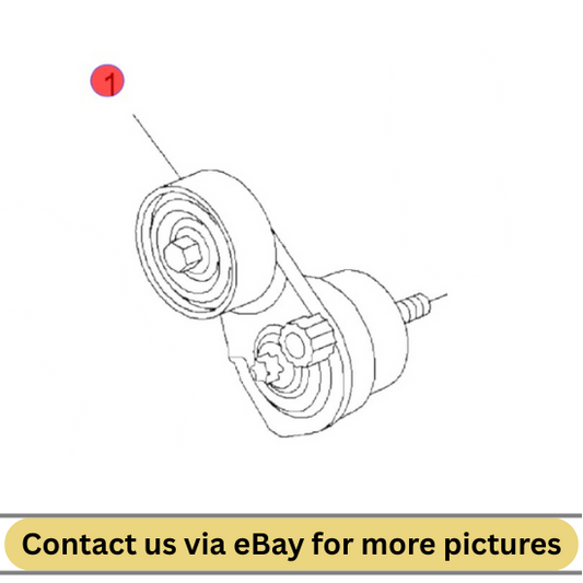 2010 Chevrolet Cruze Drive Belt Tensioner Used OEM 25191534