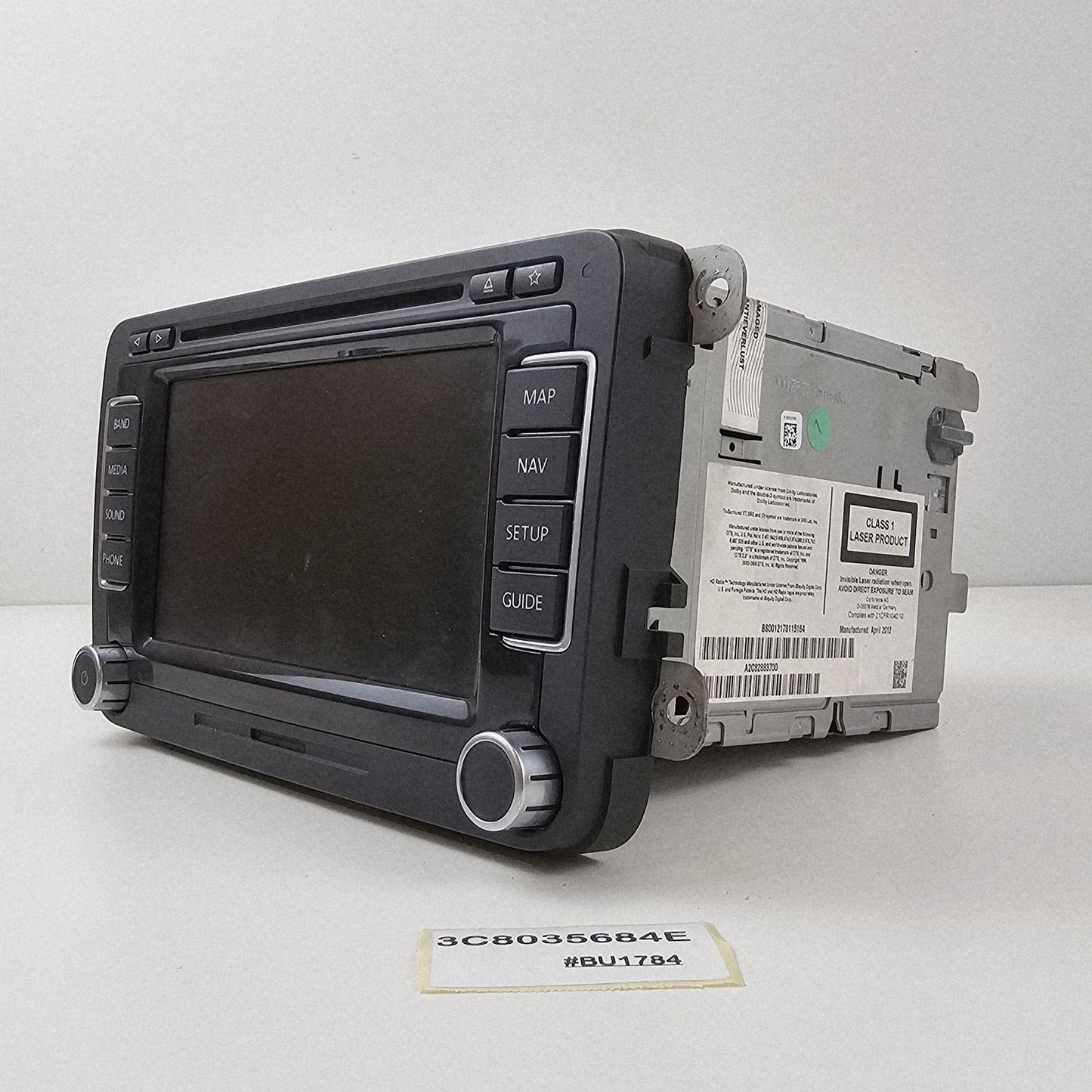 2010-2016 Volkswagen Beetle RNS510 GPS Navigation Radio 3C8035684E
