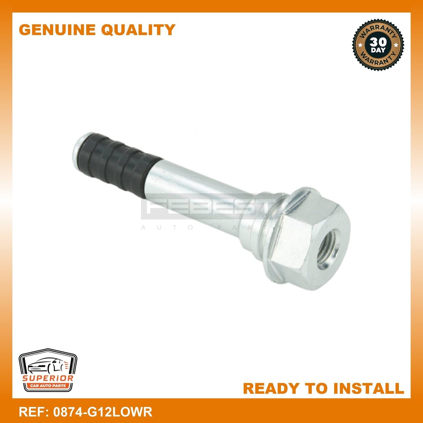 FEBEST NISSAN Rear Caliper Slide Pin 0874-G12LOWR