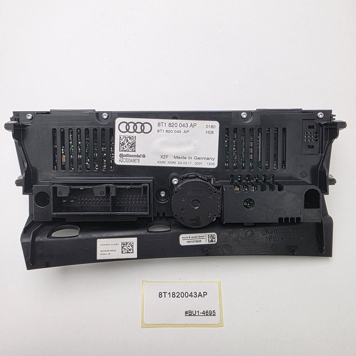2008-2011 Audi S5 Temperature Climate Control 8T1820043AP