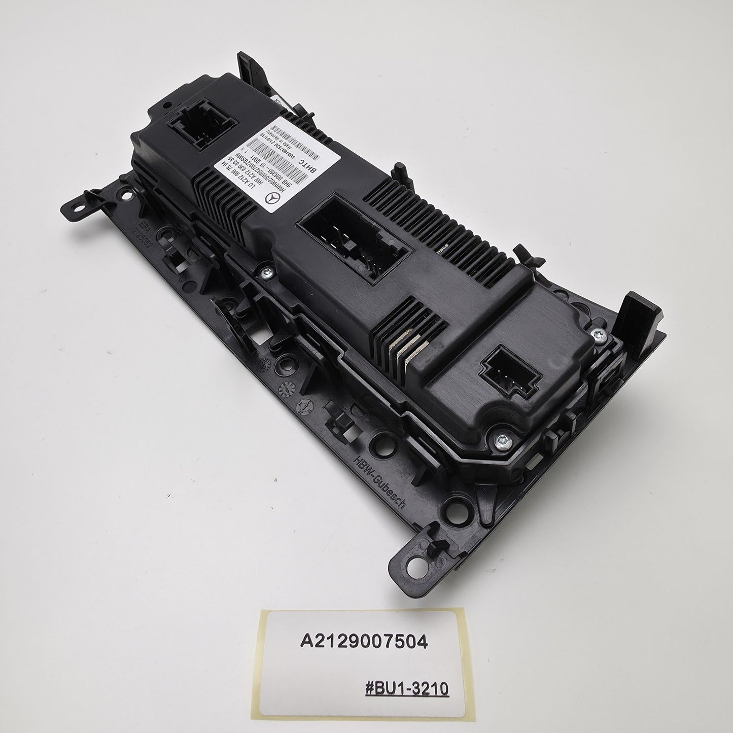 2010-2017 Mercedes-Benz E W212 Climate Control Unit Panel A2129007504