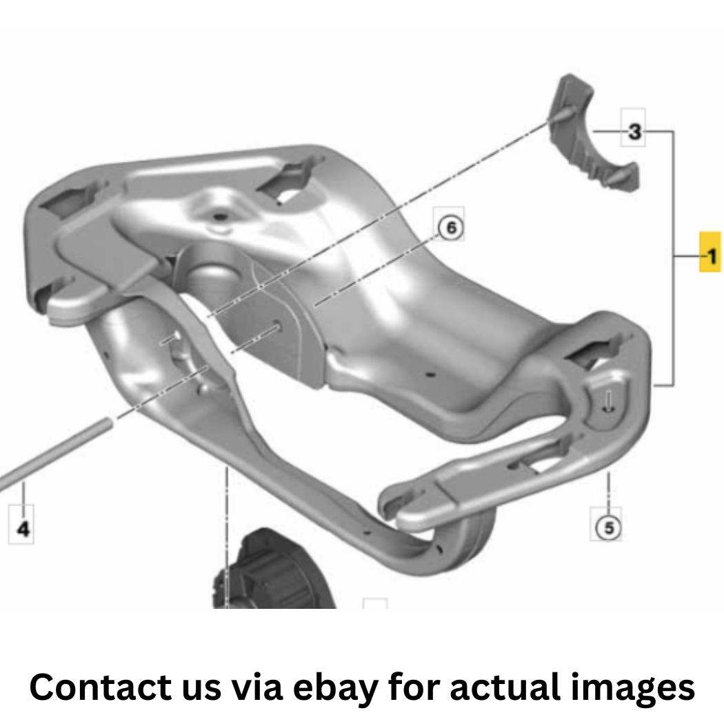 2011–2014 BMW X6 Gearbox Support Transmission Mount Used OEM 22326854187