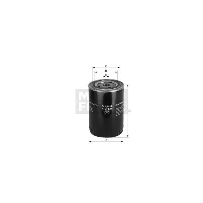 MANN FILTER Spin-On Oil Filter W962
