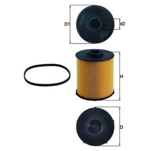 Mahle Mercedes Fuel Filter 6110900051