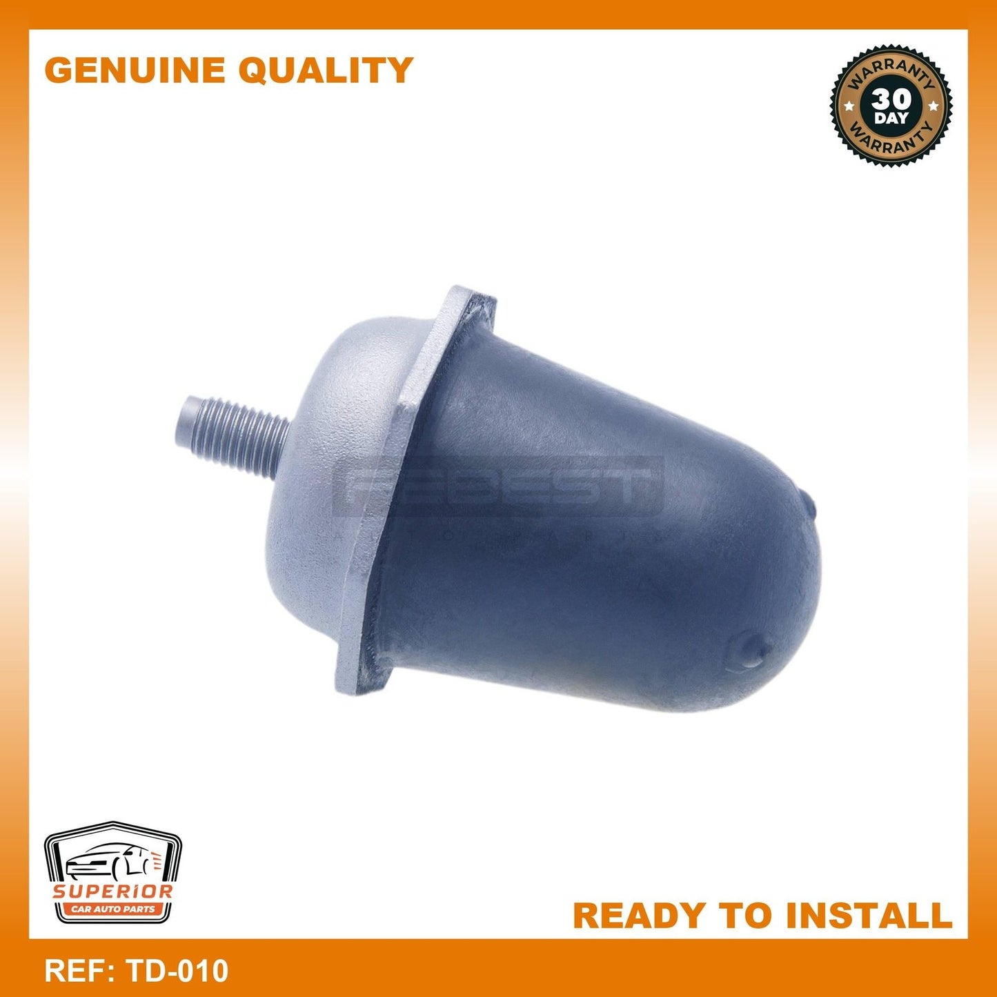 Febest Rear Shock Absorber Jounce Bumper TD-010