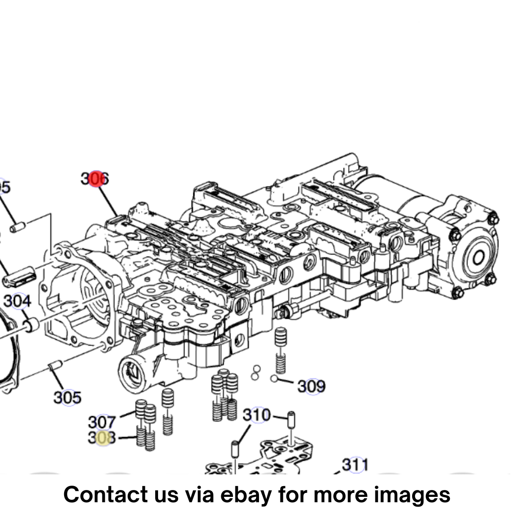 2018 Cadillac CTS Automatic Transmission Valve Body Used OEM 24290946
