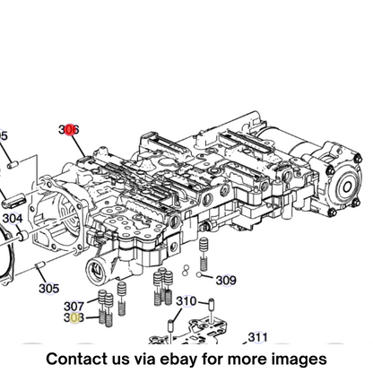 2018 Cadillac CTS Automatic Transmission Valve Body Used OEM 24290946