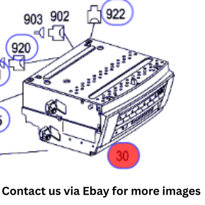 2008 Mercedes-Benz COMAND Rotary Controller Operating Unit Used OEM A2218703095